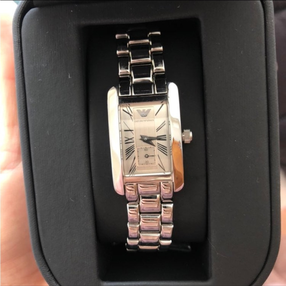 Emporio Armani Silver Bracelet Watch